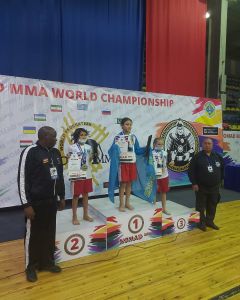 Девочка из Шахтинска Аяулым Оспанова стала чемпионом мира по Nomad MMA.